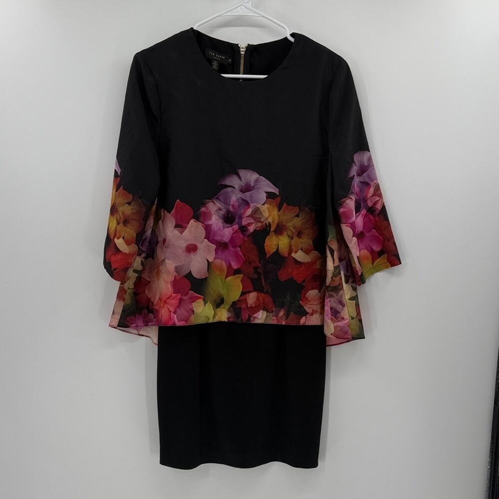 Ted Baker Women's Cadie Floral Print Popover Tunic Dress - Multicolor - 3